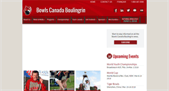 Desktop Screenshot of bowlscanada.com